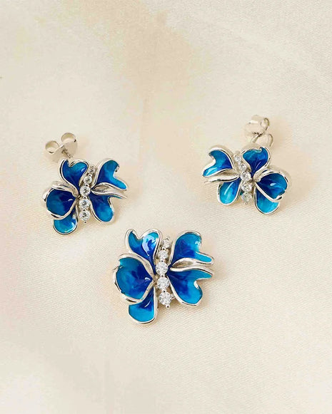 Bloom Charm Duo in 92.5 Silver