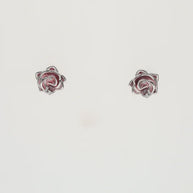 Rose Bloom Set in 92.5 Silver