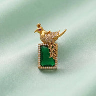 Green Parrot Dollar in 92.5 Silver