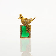 Green Parrot Dollar in 92.5 Silver