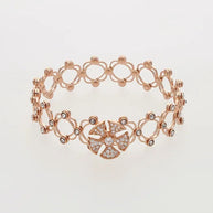 Petal Spin Kada Ring in 92.5 Silver