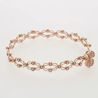 Petal Spin Kada Ring in 92.5 Silver
