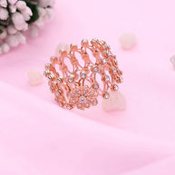 Floret Kada Ring in 92.5 Silver