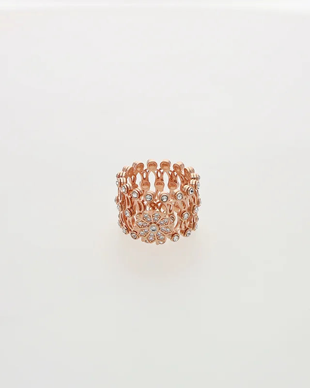 Floret Kada Ring in 92.5 Silver