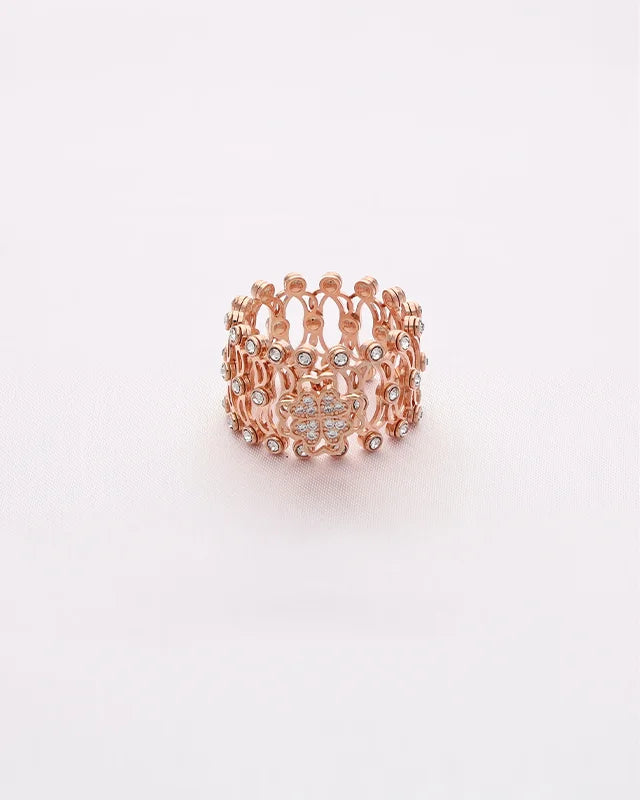 Spin Kada Ring in 92.5 Silver