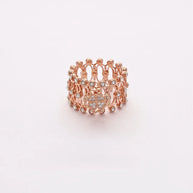Spin Kada Ring in 92.5 Silver