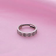 Orb Ring in 92.5 Silver
