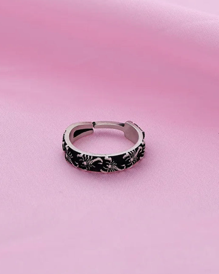 Scorpian Ring in 92.5 Silver