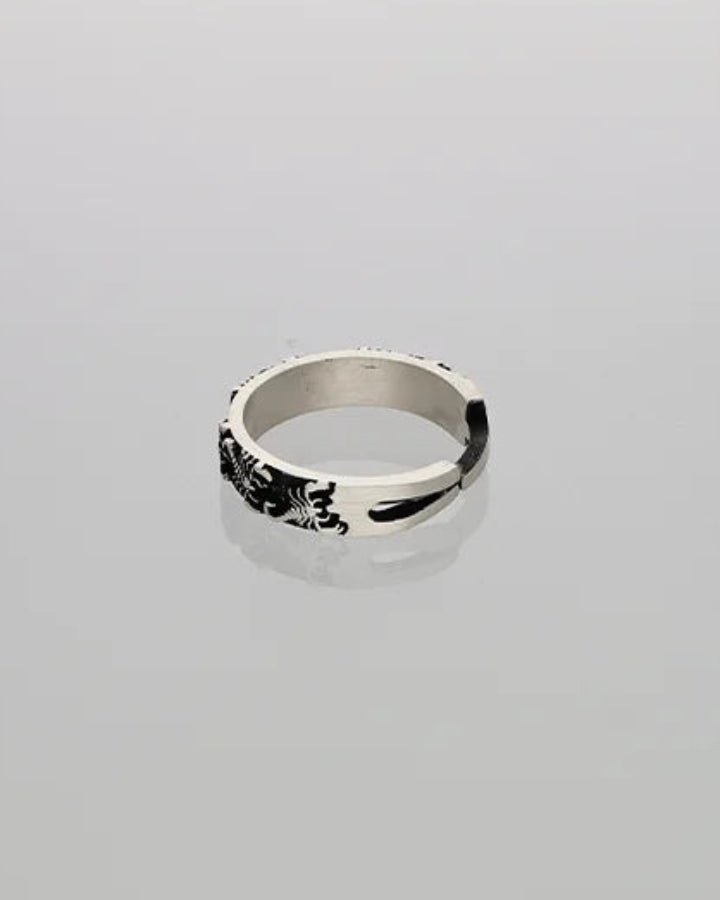 Scorpian Ring in 92.5 Silver