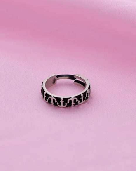 Anchor Ring in 92.5 Silver