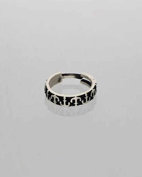 Anchor Ring in 92.5 Silver