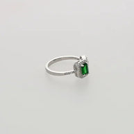 Pistachio Ring in 92.5 Silver