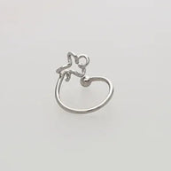 Star Ring in 92.5 Silver