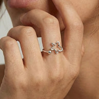 Star Ring in 92.5 Silver