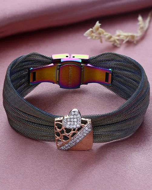 Ishq Cuff in 92.5 Silver