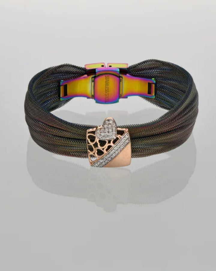 Ishq Cuff in 92.5 Silver
