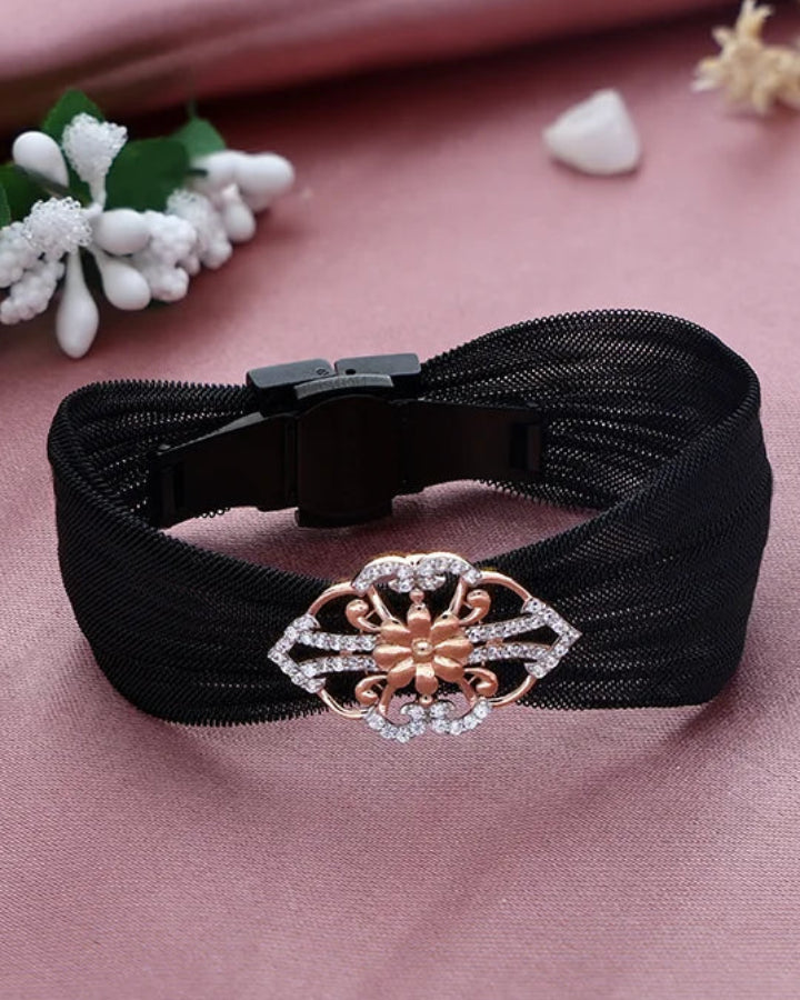 Noir Cuff in 92.5 Silver