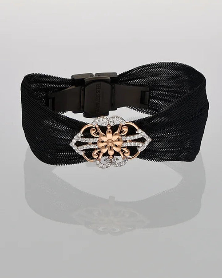 Noir Cuff in 92.5 Silver