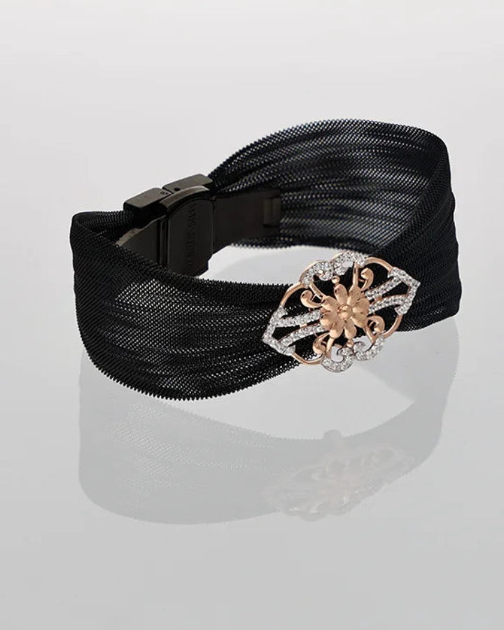 Noir Cuff in 92.5 Silver