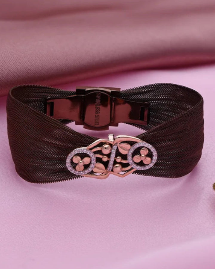 Amber Cuff in 92.5 Silver