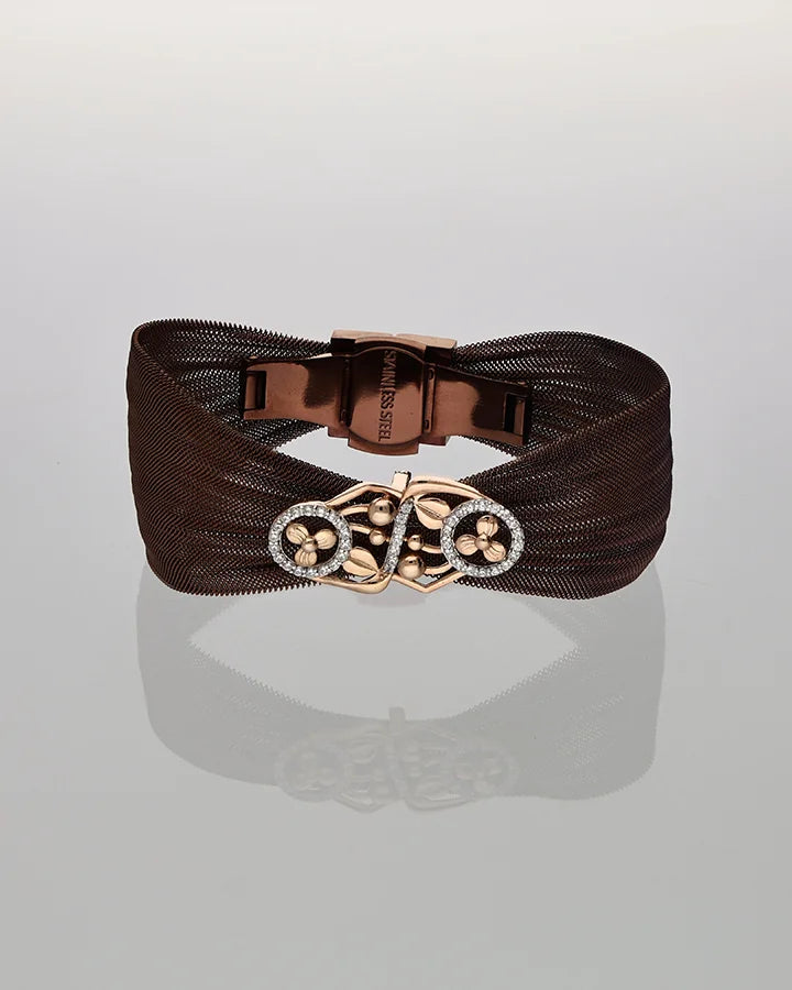 Amber Cuff in 92.5 Silver