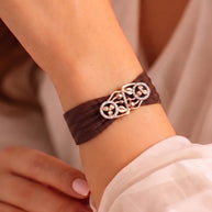 Amber Cuff in 92.5 Silver