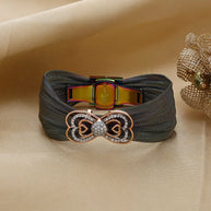Caramel Cuff in 92.5 Silver