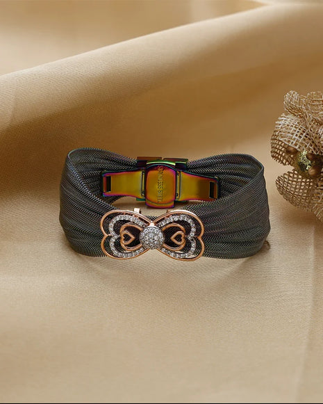 Caramel Cuff in 92.5 Silver
