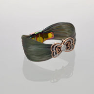 Caramel Cuff in 92.5 Silver