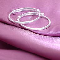 Divine Etch Silver Kadli in 92.5 Silver