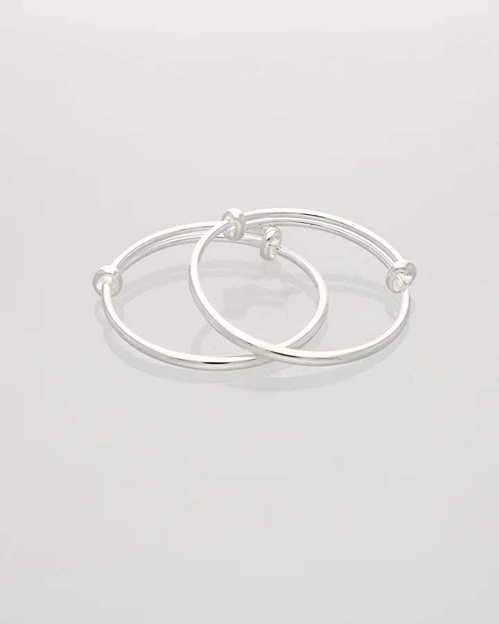 Divine Etch Silver Kadli in 92.5 Silver