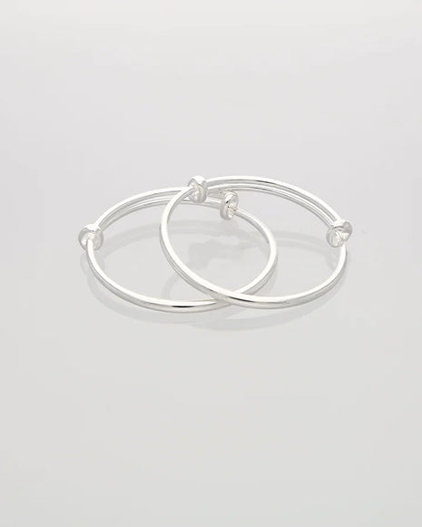 Divine Etch Silver Kadli in 92.5 Silver