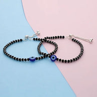 Beaded Payal in 92.5 Silver