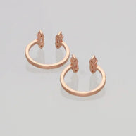 Rectarose Toe Rings in 92.5 Silver