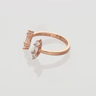 Rectarose Toe Rings in 92.5 Silver