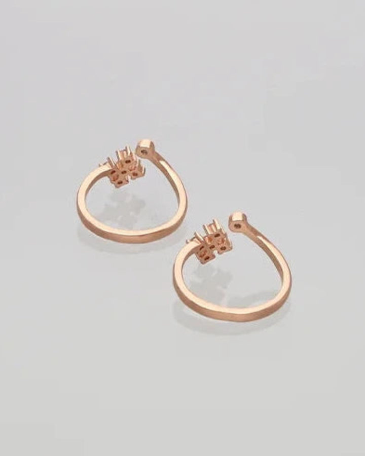 Circarose Toe Rings in 92.5 Silver