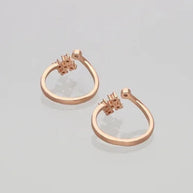 Circarose Toe Rings in 92.5 Silver