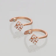 Circarose Toe Rings in 92.5 Silver