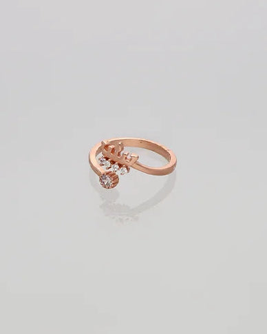 Crown Toe Rings in 92.5 Silver