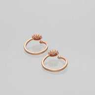 Aurelia Toe Rings in 92.5 Silver