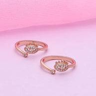Aurelia Toe Rings in 92.5 Silver