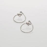 Flutura Toe Rings in 92.5 Silver