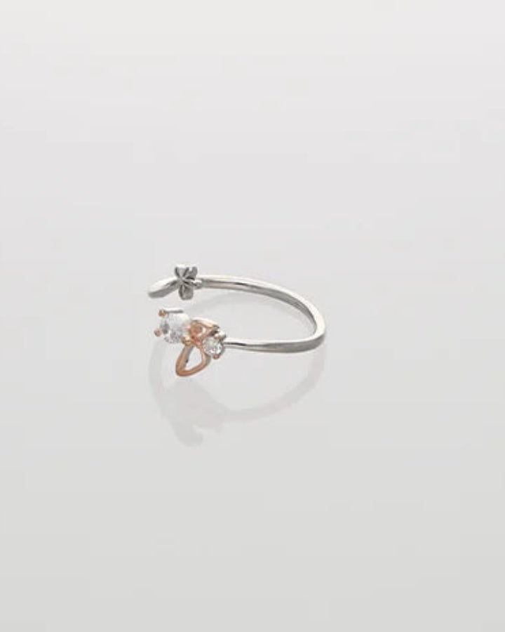 Flutura Toe Rings in 92.5 Silver