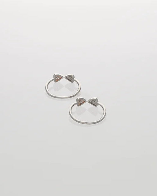Arc Toe Rings in 92.5 Silver