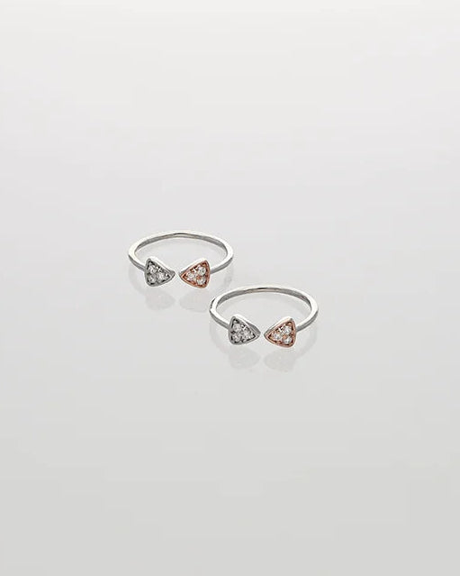 Arc Toe Rings in 92.5 Silver