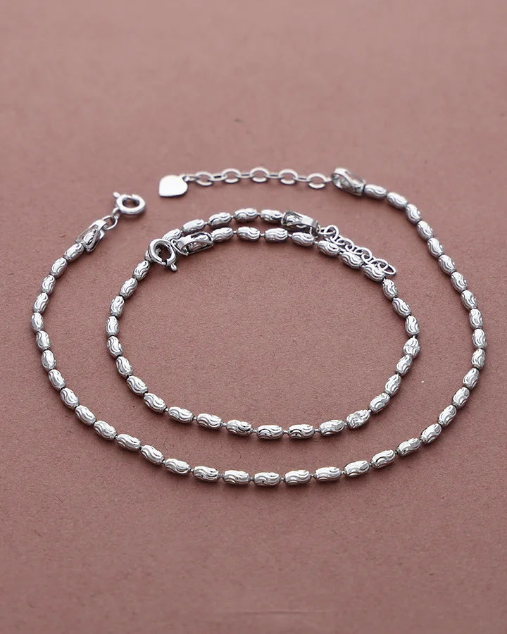 Ovalis Payal in 92.5 Silver