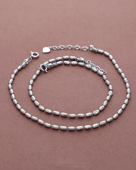 Ovalis Payal in 92.5 Silver