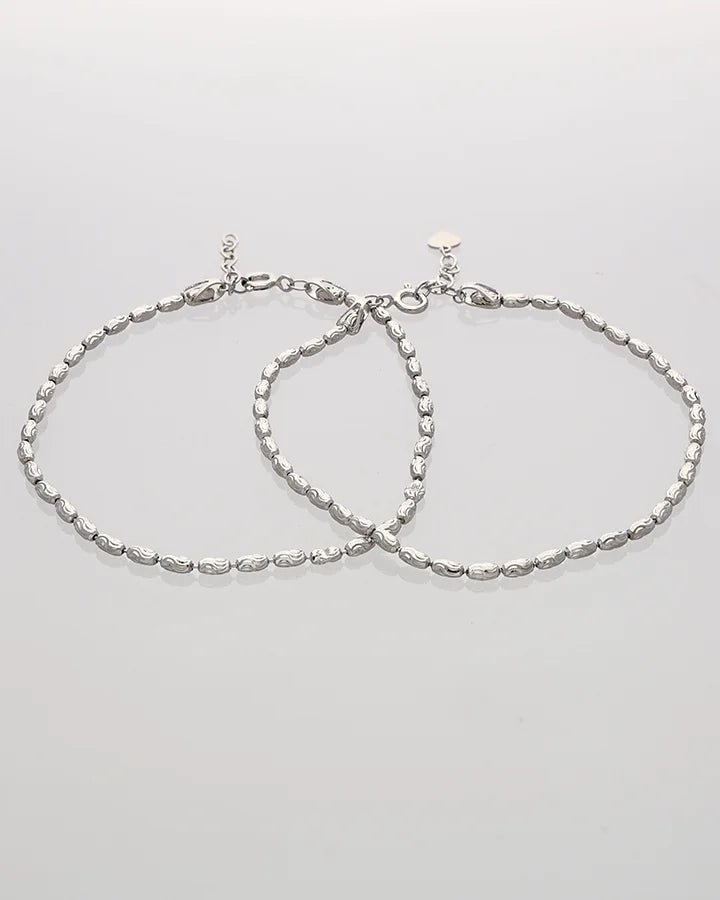 Ovalis Payal in 92.5 Silver