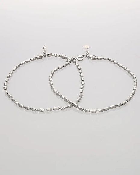 Ovalis Payal in 92.5 Silver