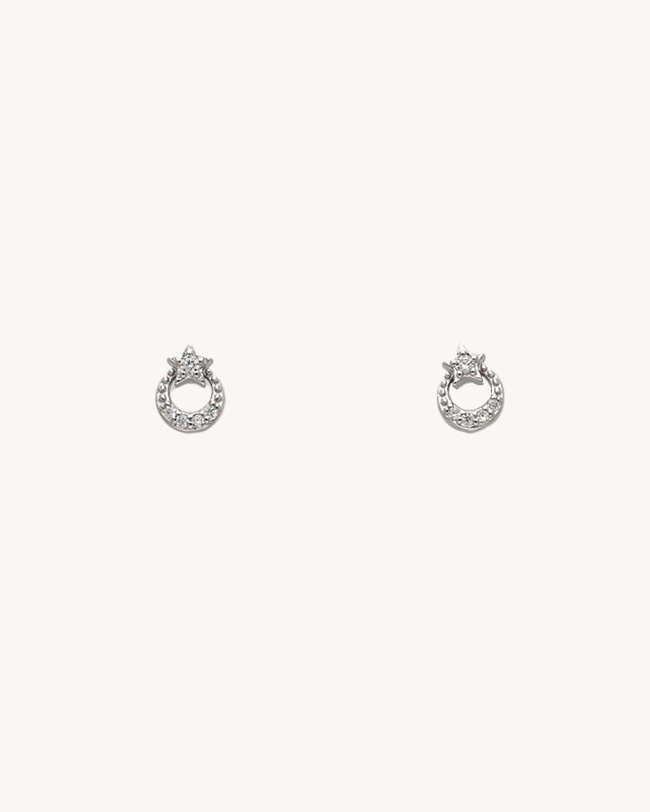 EternaGlow Rhodium Necklace